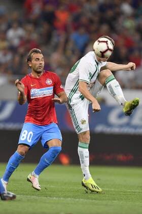 FCSB - SK Rapid Wien FCSB s Felipe Teixeira in action during UEFA Europa League 2018 2019, Play-Offs, 2st leg match between FCSB and SK Rapid Wien, on National Arena, Bucharest, Romania, 30 August 2018 Copyright: xAlexxNicodimx