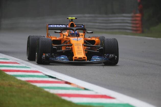 Photo4 LaPresse 31 08 2018 Monza, Italy Grand Prix Formula One Italia 2018 In the pic: Lando Norris (GBR) McLaren MCL33, Test Driver  Copyright: xPhoto4 LaPressex