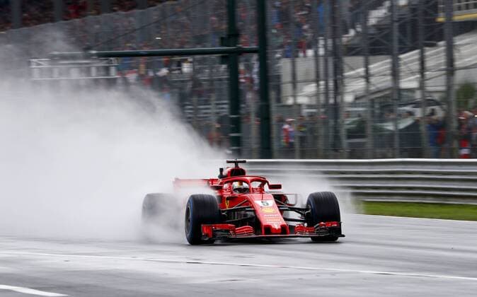 Motorsports: FIA Formula One World Championship WM Weltmeisterschaft 2018, Grand Prix of Italy, 5 Sebastian Vettel (GER, Scuderia Ferrari), Monza Italy