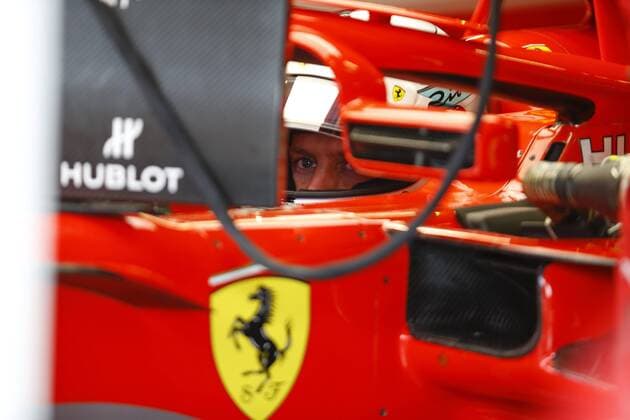 Motorsports: FIA Formula One World Championship WM Weltmeisterschaft 2018, Grand Prix of Italy, 5 Sebastian Vettel (GER, Scuderia Ferrari), Monza Italy