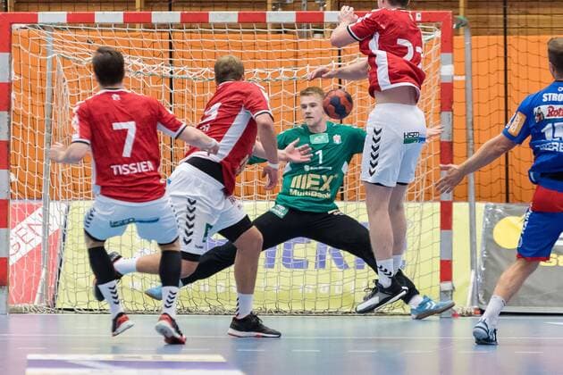 Justin Rundt Handball Sportverein Hamburg 01 HBW Balingen Weilstetten vs Handball Sport Club Hamburg Handballl DKB Men 2 Bundesliga 2 Gameday League Season 18 19 GER 31 08 2018 HBW Balingen Weilstetten Handball Sportingbet Handballl DKB Men 2 Bundesliga 2 Gameday League Season 18 19 GER 31 08 2018 Balingen Copyright: xEIBNER WolfgangxFrankx EP_WFK
