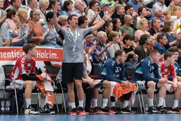 Torsten Jansen Handball Sportverein Hamburg Head Coach HBW Balingen Weilstetten vs Handball Sport Club Hamburg Handballl DKB Men 2 Bundesliga 2 Gameday League Season 18 19 GER 31 08 2018 HBW Balingen Weilstetten vs Handball Sport Club Hamburg Handballl DKB Men 2 Bundesliga 2 Gameday League Season 18 19 GER 31 08 2018 Balingen Copyright: xEIBNER WolfgangxFrankx EP_WFK