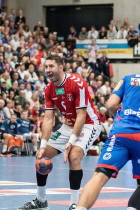 Blazenko Lackovic Handball Sportverein Hamburg 06 HBW Balingen Weilstetten vs Handball Sport Club Hamburg Handballl DKB Men 2 Bundesliga 2 Gameday League Season 18 19 GER 31 08 2018 HBW Balingen Weilstetten vs Handball Sport Club Hamburg Handballl DKB Men 2 Bundesliga 2 Gameday League Season 18 19 GER 31 08 2018 Balingen Copyright: xEIBNER WolfgangxFrankx EP_WFK