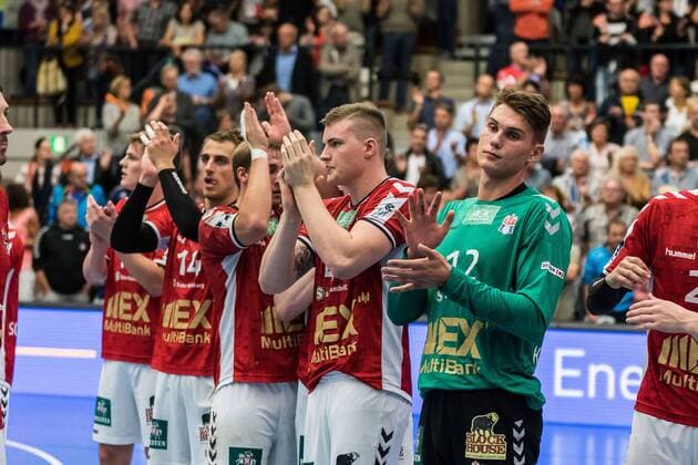 Hamburger thanked HBW Balingen Weilstetten vs Handball Sport Club Hamburg Handballl DKB Men 2 Bundesliga 2 Gameday League Season 18 19 GER 31 08 2018 HBW Balingen Weilstetten Handball Sporting Club Hamburg Handballl DKB Men 2 Bundesliga 2 Gameday League Season 18 19 GER 31 08 2018 Balingen Copyright: xEIBNER WolfgangxFrankx EP_WFK