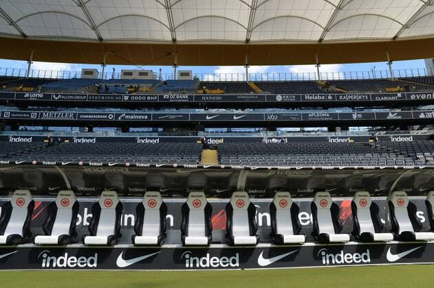 01 09 2018 xmhx Soccer 1 Bundesliga Eintracht Frankfurt Werder Bremen emporer DFL DFB REGULATIONS PROHIBIT ANY USE OF PHOTOGRAPH as IMAGE SEQUENCES and or QUASI VIDEO Commerzbank Arena before the game Frankfurt am Main