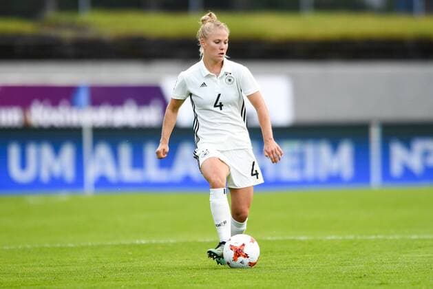 Leonie Maier Germany Germany DFB 4 plays Soccer Womens World Cup Qualification Iceland Germany DFB Women xmkx