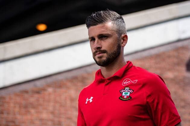 LONDON, ENGLAND - SEPTEMBER 01: Shane Long during the Premier League match between Crystal Palace and Southampton FC at Selhurst Park on September 1, 2018 in London, United Kingdom. SPO, SOC, FOC, SPO, SOC, FOC 