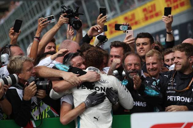 Photo4 LaPresse 02 09 2018 Monza, Italy Grand Prix Formula One Italia 2018 In the pic: Lewis Hamilton (GBR) Mercedes AMG F1 W09  Copyright: xPhoto4 LaPressex