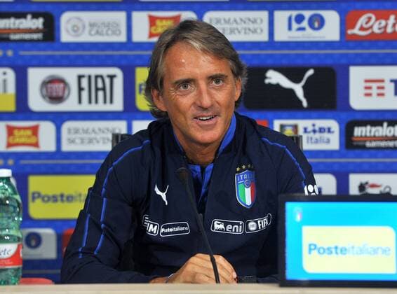 Photo LaPresse - Jennifer Lorenzini 03 September 2018 Firenze (Italy) Soccer Italy Italian Football meeting - "Coverciano" - press conference PK Pressekonferenz Roberto Mancini In the pic: Roberto Mancini  Copyright: xJenniferxLorenzini LaPressex