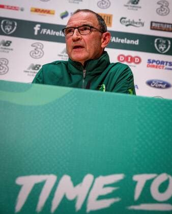 Republic of Ireland press conference PK Pressekonferenz FAI National Training Centre, Dublin 3 9 2018 Manager Martin O Neill Martin O Neill 3 9 2018  Copyright: x©INPHO RyanxByrnex RB1_6015