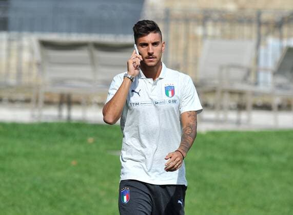 Fußball, Nationalteam Italien Training Photo LaPresse - Jennifer Lorenzini 03 September 2018 Firenze (Italy) Soccer Italy Italian Football meeting - "Coverciano" - training In the pic: Lorenzo Pellegrini  Copyright: xJenniferxLorenzini LaPressex