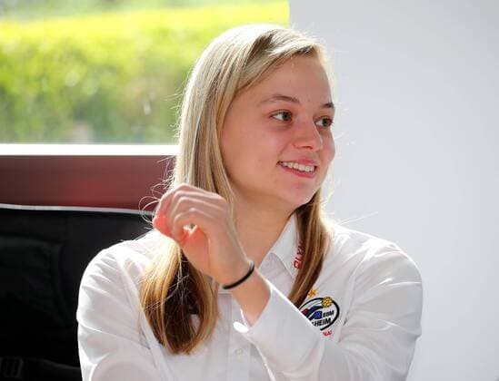 BAU 04 09 2018 Bietigheim Handball SG BBM Bietigheim Women Press interview Kim Braun
