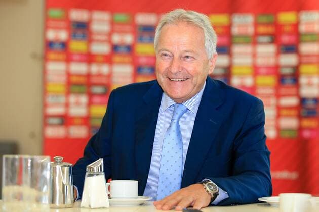 SOCCER - AUT vs SWE, preview BAD WALTERSDORF,AUSTRIA,04.SEP.18 - SOCCER - OEFB international match Länderspiel Austria vs Sweden, friendly match, preview, press conference PK Pressekonferenz team AUT. Image shows president Leo Windtner (OEFB). GEPAxpictures xMarioxBuehner