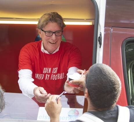 Roadshow EiscrEM 2024 Rudolfplatz Cologne Germany Date 04 09 2018 Toni Schumacher 1 FC Köln