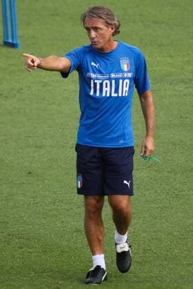 Fußball, Nationalteam Italien Training Mancini Firenze 04-09-2018 Centro tecnico Coverciano Football - Calcio Raduno e allenamento della Nazionale italiana di calcio. Italian national team Nationalteam training. Foto Gianni Nucci Insidefoto giannixnucci