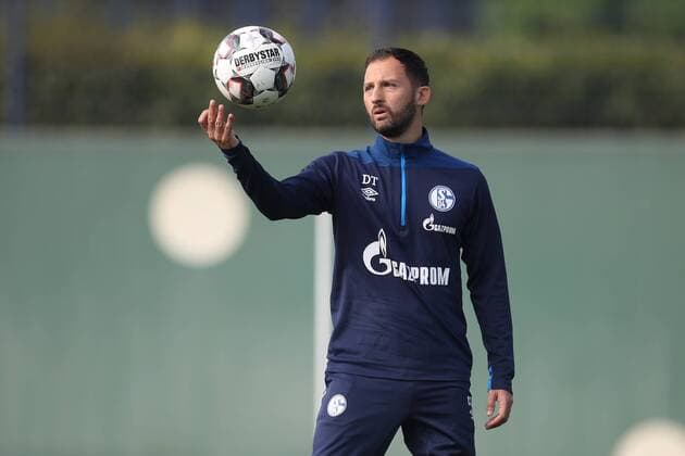 05 09 2018 Football Season 2018 2019 Bundesliga Training FC Schalke 04 Head Coach Domenico TEDESCO FC Schalke 04 Gelsenkirchen NRW Germany