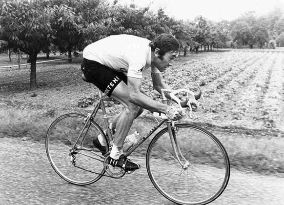 Cyclist Eddy Merckx in action (BELGA ARCHIVES)  x85224558stx