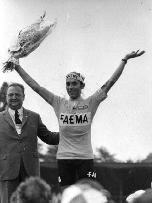 Cyclist Eddy Merckx, winner of the Tour de France 1964 (BELGA ARCHIVES)  x85224571stx