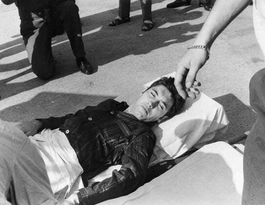 Cyclist Eddy Merckx has a malaise (BELGA ARCHIVES)  x85224725stx