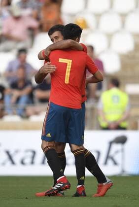 CORDOBA SPANIA SEPTEMBER 06 Oyarzabal player of the selection espa-ola Sub 21 during the party belonging to the classification Europeo 2019 facing Spain Albania New stadium Archangel 06th September 2018 Spain picture Cristobal Duenas Cordon Press  xCristobalxDuenasx xx