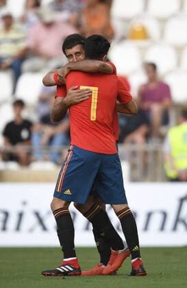 CORDOBA SPANIA SEPTEMBER 06 Oyarzabal player of the selection espa-ola Sub 21 during the party belonging to the classification Europeo 2019 facing Spain Albania New stadium Archangel 06th September 2018 Spain picture Cristobal Duenas Cordon Press  xCristobalxDuenasx xx