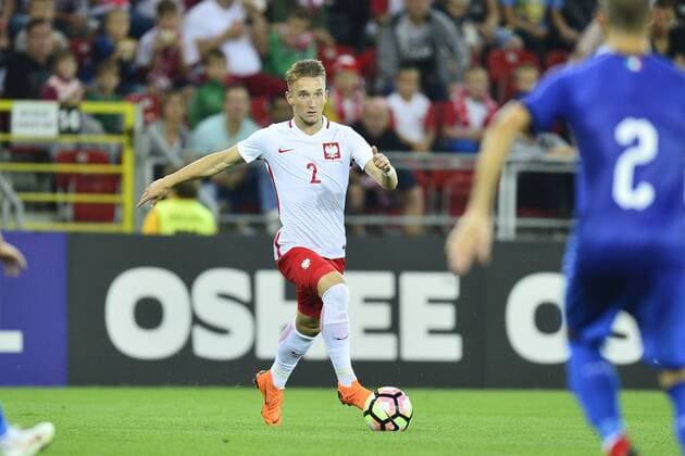 Fußball, U20 Länderspiel, Polen - Italien 06.09.2018 LODZ , STADION MIEJSKI WIDZEW LODZ MECZ , REPREZENTACJA U-20 POLSKA (POLAND) - WLOCHY ( ITALY ) PILKA NOZNA , TURNIEJ OSMIU NARODOW NZ. PAWEL OLSZEWSKI FOTO RADOSLAW JOZWIAK CYFRASPORT NEWSPIX.PL --- Newspix.pl  CSRJ1411