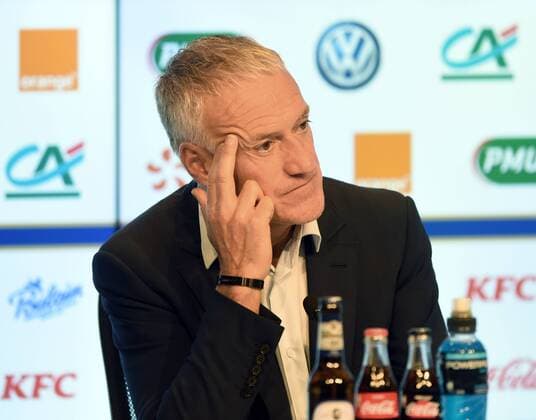 Nations League Germany France 06 09 2018 in Munich Coach Didier Deschamps FRA at the closing press conference HM