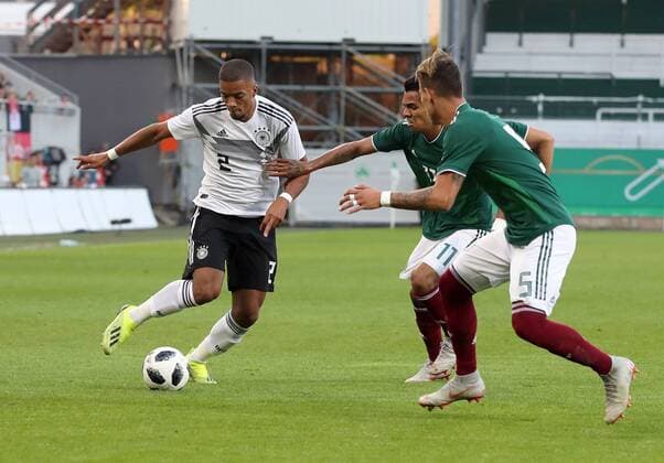 07 09 2018 Soccer Friendly Match International Friendlies USA Mexico U21 DaMa DFB regulations Benjamin Henrichs 2 Germany U21 Ulises Cardona 11 Mexico Mexico U21 Cristian Calderon 5 Mexico Mexico U21