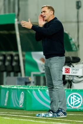 Fuerth Germany 07 09 2018 Friendly match U 21 Germany Mexico Coach Stefan Kuntz GER gestures gesticule DeFodi048