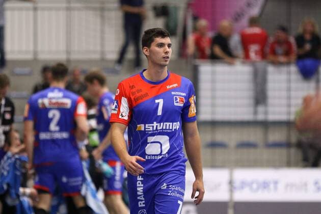 Jannik Hausmann HBW Balingen Weilstetten 7 ASV Hamm Westphalia vs HBW Balingen Weilstetten Handball 2 Bundesliga 07 09 2018 ASV Hamm Westphalia vs HBW Balingen Weilstetten Handball 2 Bundesliga 07 09 2018 Hamm Copyright: xEIBNER JanxStrohdiekx EP_JSK