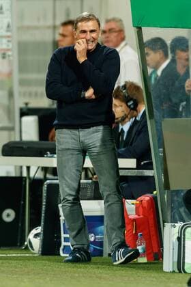 Fuerth Germany 07 09 2018 Friendly match U 21 Germany Mexico Coach Stefan Kuntz GER laughs DeFodi048