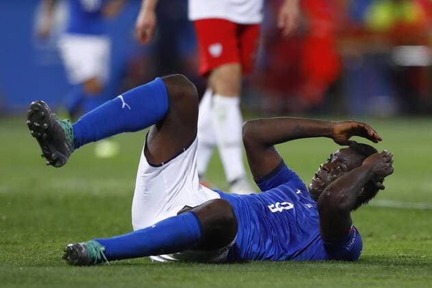 Fußball, Nations League, Italien - Polen September 7, 2018 - Bologna, Italy - Italy v Poland - UEFA Nations League..Mario Balotelli of Italy at Renato Dall Ara Stadium in Bologna, Italy on September 7, 2018. Italy v Poland - UEFA Nations League A  - ZUMAn230 20180907_zaa_n230_637 Copyright: xMatteoxCiambellix