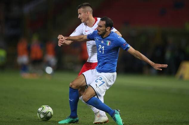 Fußball, Nations League, Italien - Polen 07.09.2018. Bologna, Italy: DAVIDE ZAPPACOSTA in action during the match UEFA Nations League , Group 3, football match between ITALY V POLAND in DALL ARA STADIUM IN BOLOGNA.  Copyright: xMarcoxIacobuccix xIPAx xMarcoxIacobuccix