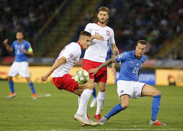 Fußball, Nations League, Italien - Polen September 7, 2018 - Bologna, Italy - Federico Bernardeschi during Uefa Nation League 2018 match between Italia v Polonia, in Bologna, on September 7, 2018 Italy v Poland - UEFA Nations League A  - ZUMAn230 20180907_zaa_n230_688 Copyright: xLorisxRosellix