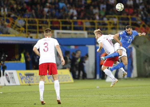 Fußball, Nations League, Italien - Polen September 7, 2018 - Bologna, Italy - Davide Zappacosta during Uefa Nation League 2018 match between Italia v Polonia, in Bologna, on September 7, 2018 Italy v Poland - UEFA Nations League A  - ZUMAn230 20180907_zaa_n230_670 Copyright: xLorisxRosellix