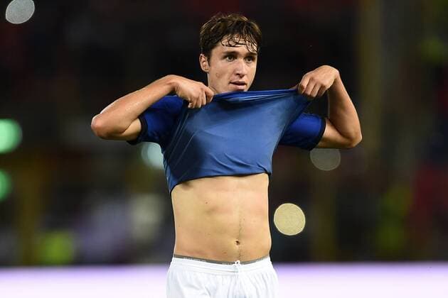 Fußball, Nations League, Italien - Polen Db Bologna 07 09 2018 - Uefa Nations League Italia-Polonia foto Daniele Buffa Image nella foto: Federico Chiesa 