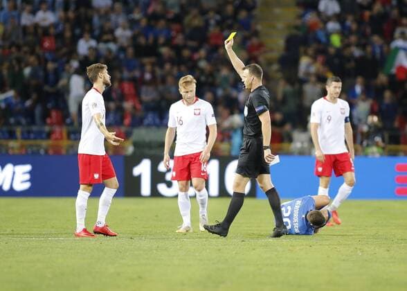 September 7, 2018 - Bologna, Italy - Mateusz Klich during Uefa Nation League 2018 match between Italia v Polonia, in Bologna, on September 7, 2018 Italy v Poland - UEFA Nations League A  - ZUMAn230 20180907_zaa_n230_663 Copyright: xLorisxRosellix