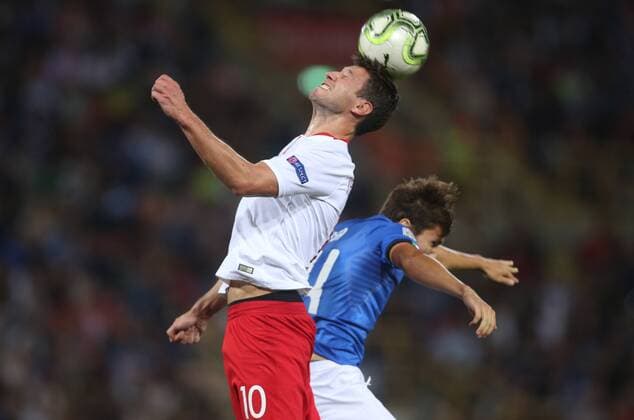 Sport Bilder des Tages 07.09.2018. Bologna, Italy: GRZEGORZ KRYCHOWIAK in action during the match UEFA Nations League , Group 3, football match between ITALY V POLAND in DALL ARA STADIUM IN BOLOGNA.  Copyright: xMarcoxIacobuccix xIPAx xMarcoxIacobuccix