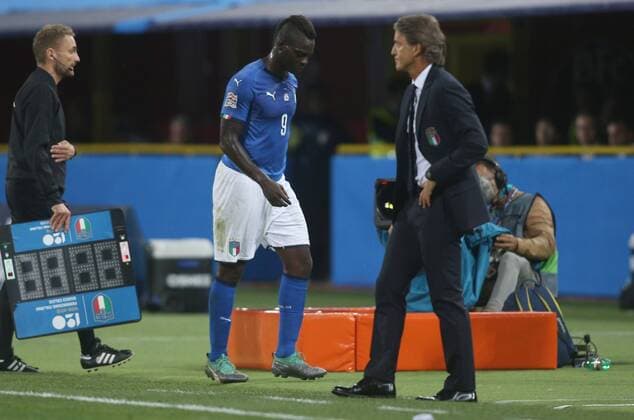 07.09.2018. Bologna, Italy: MARIO BALOTELLI during the match UEFA Nations League , Group 3, football match between ITALY V POLAND in DALL ARA STADIUM IN BOLOGNA.  Copyright: xMarcoxIacobuccix xIPAx xMarcoxIacobuccix
