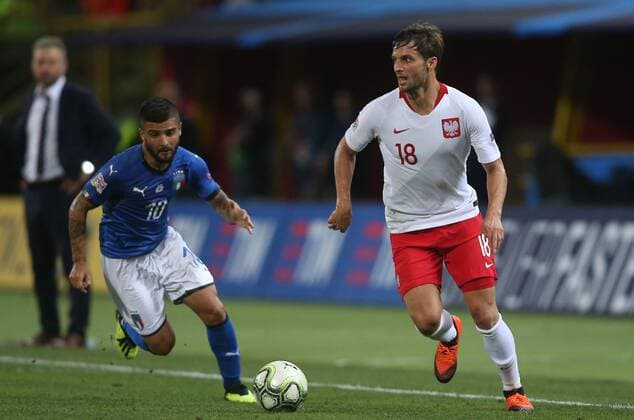 07.09.2018. Bologna, Italy: BARTOSZ BERESZYNSKI in action during the match UEFA Nations League , Group 3, football match between ITALY V POLAND in DALL ARA STADIUM IN BOLOGNA.  Copyright: xMarcoxIacobuccix xIPAx xMarcoxIacobuccix