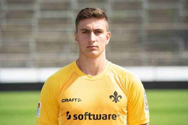05 09 2018 xfux Football 2 Bundesliga SV Darmstadt 98 Photoalbum Season 2018 2019 PortraÌttermin 2018 2019 emspor emonline deloka v l Josip Galic SV Darmstadt 98 Darmstadt