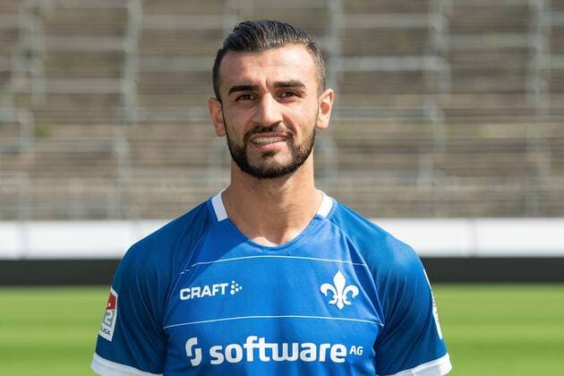 05 09 2018 xfux Football 2 Bundesliga SV Darmstadt 98 Photo opportunities Season 2018 2019 PortraÌttermin 2018 2019 emspor emonline deloka v l Serdar Dursun SV Darmstadt 98 Darmstadt