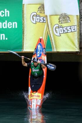 Sport Themen der Woche KW36 Sport Bilder des Tages EXTREME SPORTS - Red Bull Dolomitenmann LIENZ,AUSTRIA,08.SEP.18 - EXTREME SPORTS - Red Bull Dolomitenmann. Image shows Zdenek Ornst (CZE). GEPAxpictures xMaticxKlansek