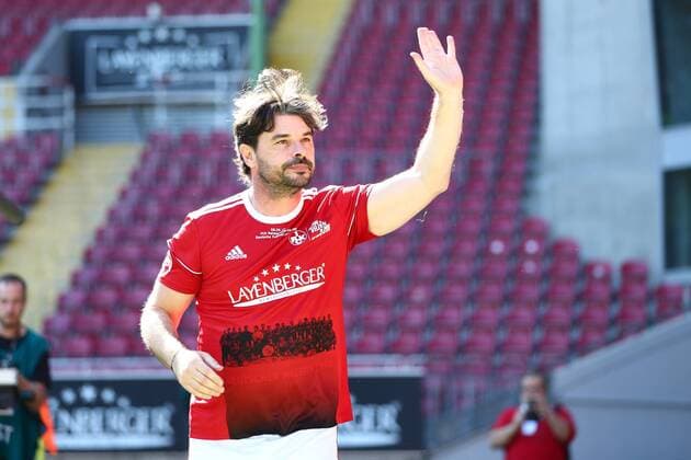 Ciriaco Sforza FCK Champion Team 1998 running in FCK Meisterelf 1998 vs German Soccer Legends Soccer Charity Match Homecoming of the Heroes 08 09 2018 Photo Eibner FCK Meisterelf 1998 vs German Soccer Legends Soccer Charity Match Homecoming of the Heroes 08 09 2018 Kaiserslautern Copyright: xEIBNER AlexanderxNeisx EP_ANS