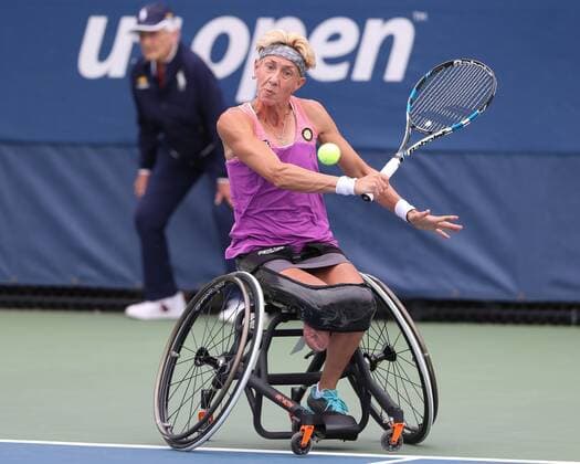 Sabine Ellerbrock Wheelchair Women Single Tennis US Open 2018 Grand Slam ITF ATP WTA Billie Jean King Tennis Center New York New York USA 8 September 2018 Copyright: xJuergenxHasenkopfx