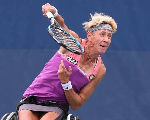 Sabine Ellerbrock Wheelchair Women Single Tennis US Open 2018 Grand Slam ITF ATP WTA Billie Jean King Tennis Center New York New York USA 8 September 2018 Copyright: xJuergenxHasenkopfx