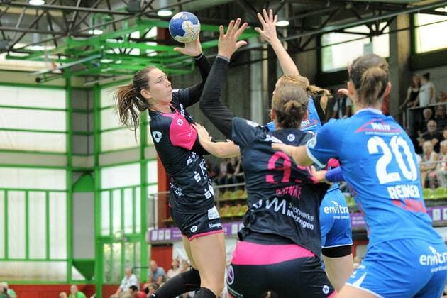 Monika Kobylinska TusSies Metzingen 8 TusSies Metzingen Handball HBF Bundesliga League match 08 09 2018 Photo TBaur Eibner Neckarsulmer Sportunion vs TusSies Metzingen Neckarsulm Copyright: xEIBNER TobiasxBaurx EP_TBR