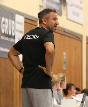 08 09 2018 Germany Kornwestheim Handball 3 Handball League South SV Kornwestheim vs TV Willstätt TVW Coach Marcus Simowski