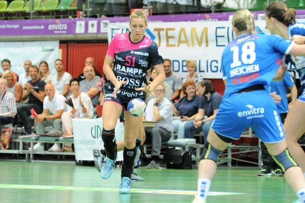Marija Obradovic TusSies Metzingen 51 TusSies Metzingen Handball HBF Bundesliga League match 08 09 2018 Photo TBaur Eibner Neckarsulmer Sportunion vs TusSies Metzingen Neckarsulm Copyright: xEIBNER TobiasxBaurx EP_TBR