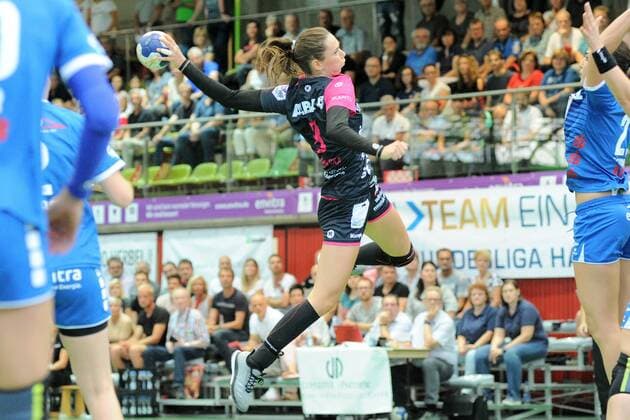 Monika Kobylinska TusSies Metzingen 8 TusSies Metzingen Handball HBF Bundesliga League match 08 09 2018 Photo TBaur Eibner Neckarsulmer Sportunion vs TusSies Metzingen Neckarsulm Copyright: xEIBNER TobiasxBaurx EP_TBR